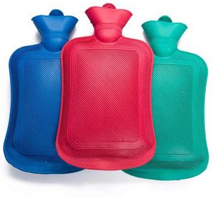 Medfest Pack Of Classic Rubber Hot Water Bottle Great For Pain Relief Hot And Cold