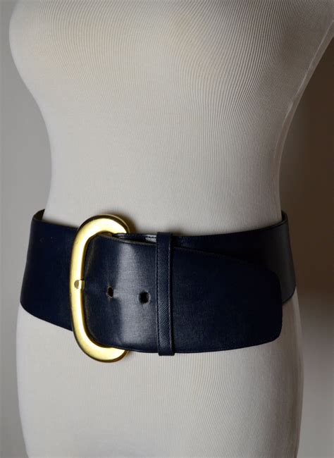 Sale Navy Blue Belt Womens In Stock