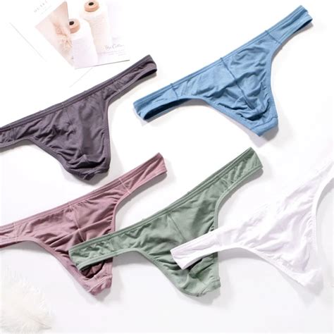 Ropa Interior Sexy Gay Para Hombre Tanga Suspensorio Calzoncillos Bolsa Bragas Y