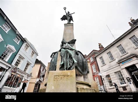 Lewes East Sussex War Memorial Stock Photo Alamy