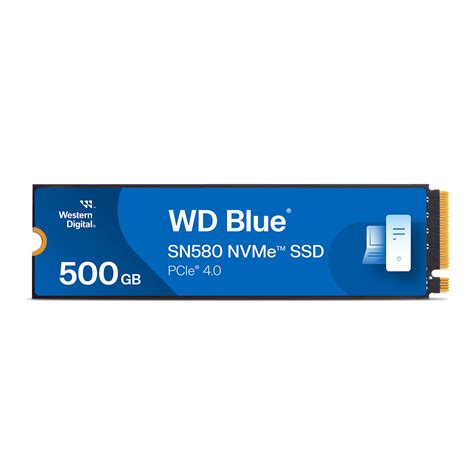 500GB WD Blue SN580 NVMe™ SSD | Western Digital