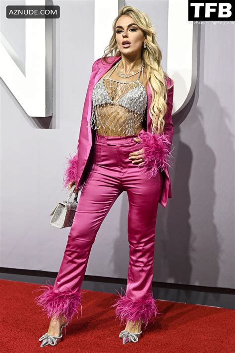 Tallia Storm Sexy Seen Showing Off Her Hot Tits At The Menu Premiere In London Aznude