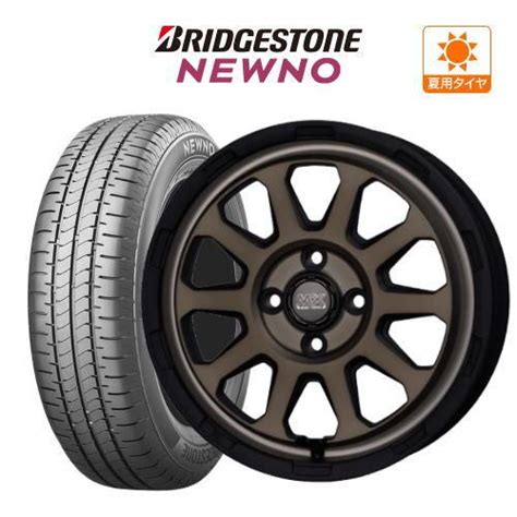 HOT STUFF サマータイヤ ホイール 本 ホットスタッフ マッドクロス レンジャー BRIDGESTONE NEWNO ニューノ