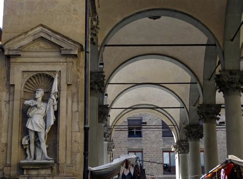 Foto Loggia Del Mercato Nuovo Firenze Tuscany Italia