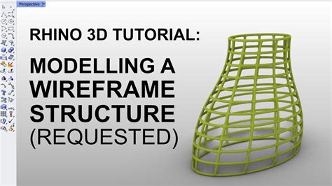 Rhino 3D Tutorial Modelling A Wireframe Structure Requested YouTube