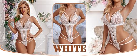 Amazon Avidlove Lingerie For Women One Piece Bodysuit Sexy Teddy