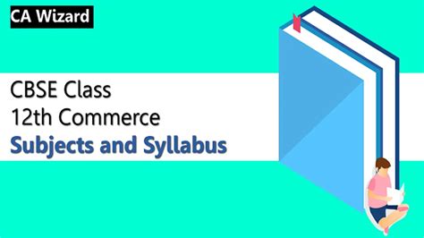 CBSE 12th Commerce Syllabus And Subjects 2023 24