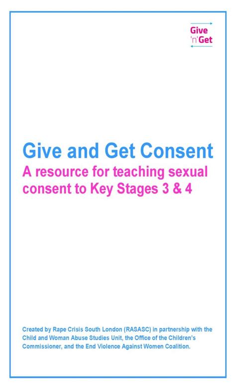 Sex Without Consent Report CWASU