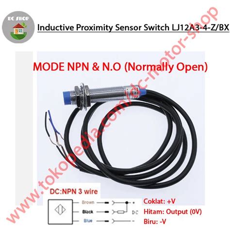 Jual Inductive Proximity Sensor Switch For Metal Object Lj A Z Bx