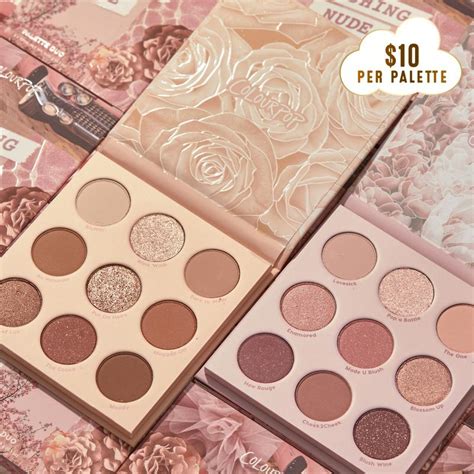 Colourpop Blushing Nude Shadow Palette Vault