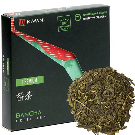 Японский зеленый чай БАНЧА Premium, Fujieda, KIWAMI, 100 грамм - купить ...