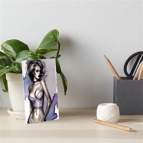 Beauty Baroque Goth Fantasy Lingerie Original Sexy Erotic Ecchi Pinup Female Model Pose Babe