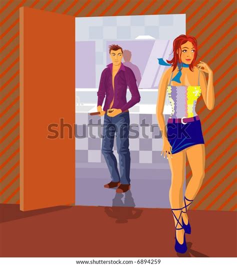 After Sex Public Place Stock Vector Royalty Free Shutterstock