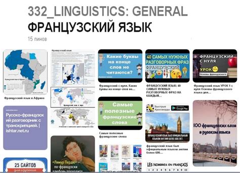 Французский язык | Linguistics
