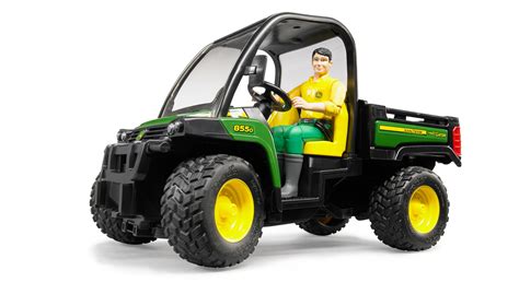 Free Shipping! Bruder 09812 John Deere Gator XUV 855D w/ Driver 18.10. ...