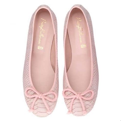 Pretty Ballerinas Shoes Pretty Ballerinas Rosario Nude Pink Ballet Flats 65 37 Croc