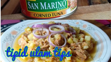 De Lata Ulam Tipid Tips Lutongbahaytipidtips Youtube