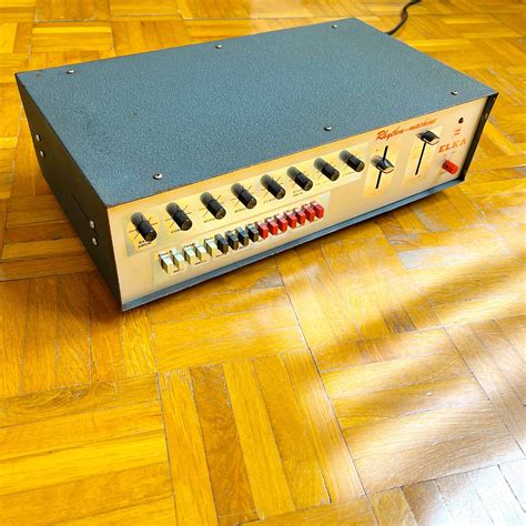 MATRIXSYNTH: Elka Rhythm-Machine - Ultra Rare Analog Drum Machine made