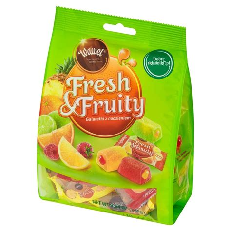 Wawel Fresh Fruity Galaretki Z Nadzieniem 245 G Zakupy Online Z