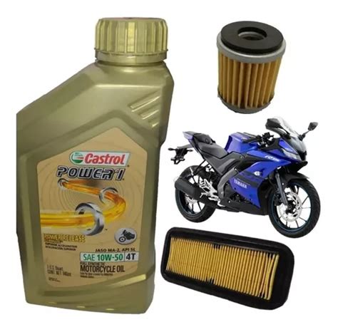 Kit Mantencion Yamaha R15 Castrol Cuotas sin interés