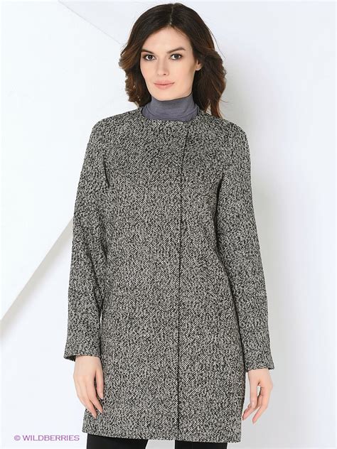 Пальто в елочку - купить стильное весеннее пальто в елочку в интернет ...