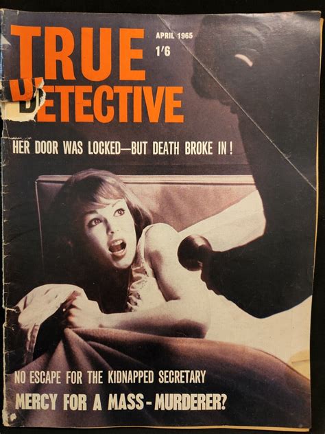 True Detective Vintage True Crime Police Cases Pulp Magazine April 1965