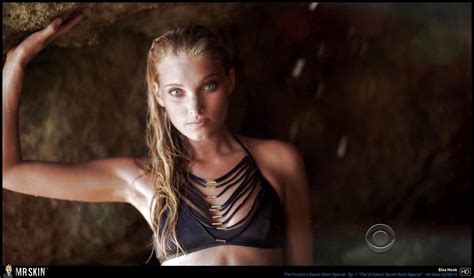 Naked Elsa Hosk In The Victoria S Secret Swim Special
