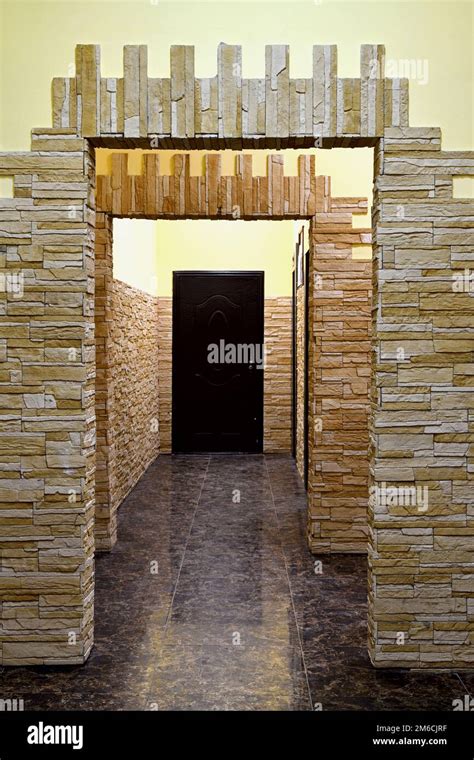 Interior of entrance in a modern apartment building Stock Photo - Alamy