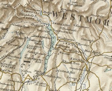 history  bowness  windermere  south lakeland  westmorland map  description