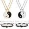 Ensemble Bracelet Et Collier Yin Yang Pour Couple ZYMALA