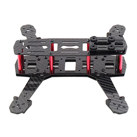 Qav Multicopter Quadcopter Racing Drone Glassy Carbon Frame Kit