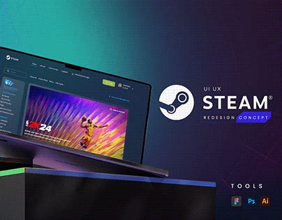 steam concept projects   logos illustrations