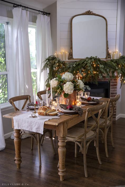decoration ideas for christmas table