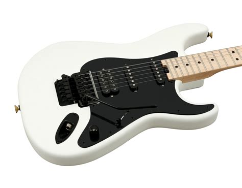 Pre Owned Charvel Custom Shop Socal Hss Snowblind Satin White Full