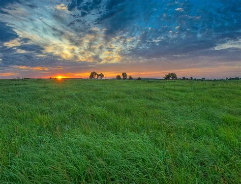 Tallgrass Prairie Sunset