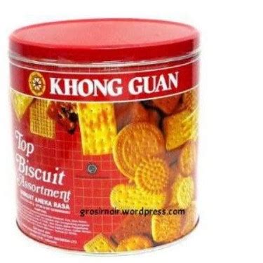 Jual Khong Guan Biskuit Kaleng Bulat Top Mini 650gr Assorted Shopee