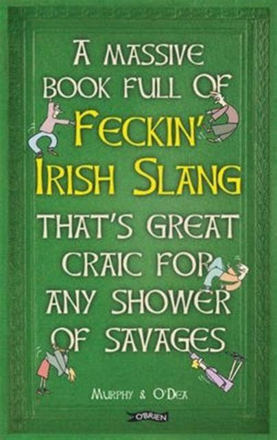 A Massive Book Full Of FECKIN IRISH SLANG Thats Great Craic For Any