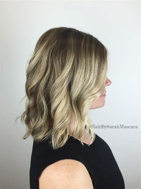 Blonde Balayage Bob Halo Couture Extensions Blonde Balayage Bob Low Maintenance Hair Hair