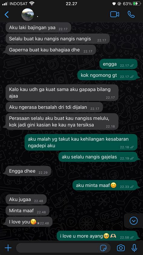 Pin Oleh Fariska Di Bbbbbb Sms Chat Wat 2 2023 Teks Romantis