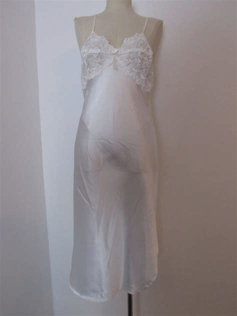 White Nightgown Honeymoon Lingerie Nightgown Gem