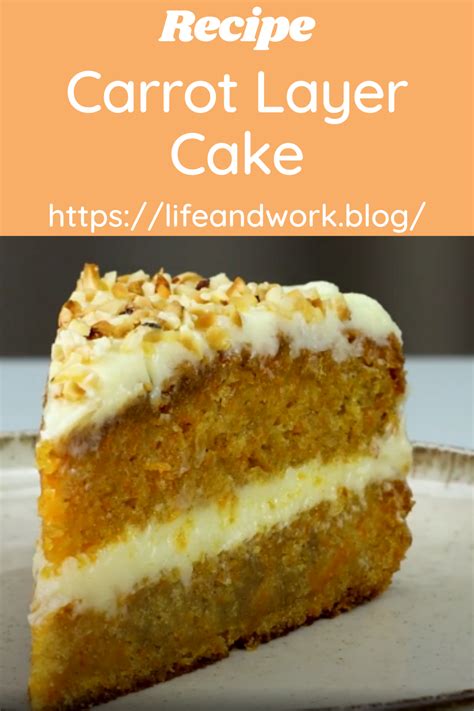 Recipe Carrot Layer Cake