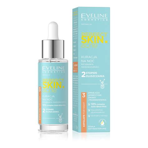 Eveline Perfect Skin Acne Kuracja Na Noc Koryguj Ca Niedoskona O Ci