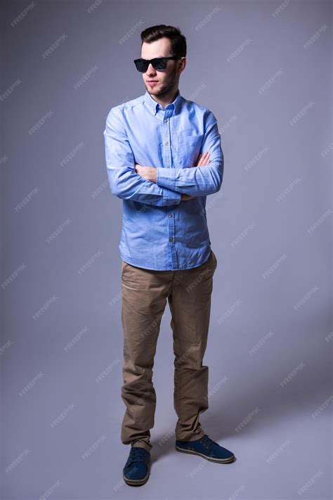 Premium Photo Full Length Portrait Of Young Handsome Man In