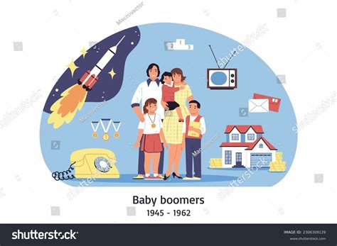 Baby Boomers: Over 789 Royalty-Free Licensable Stock Vectors & Vector ...