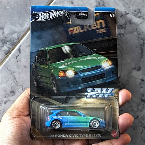 Jual Hot Wheels Speed Graphics 99 Honda Civic Type R EK9 Shopee Indonesia