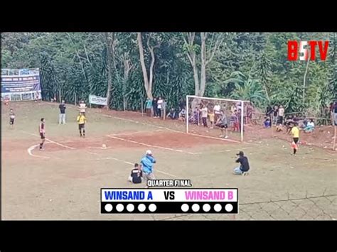 Dramastiss Adu Finalti Sukarasa Cup Winsand A Vs Winsand