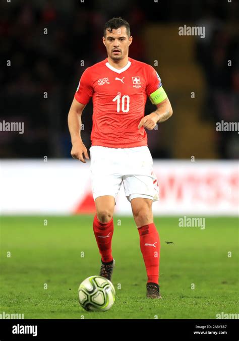 Granit Xhaka, Switzerland Stock Photo - Alamy