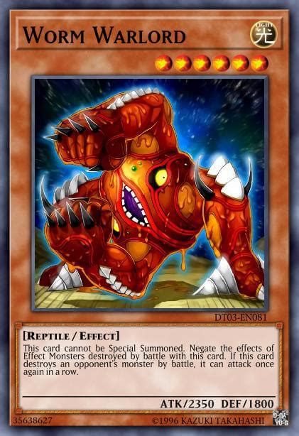 Worm Warlord | Yu-Gi-Oh TCG YGO Cards