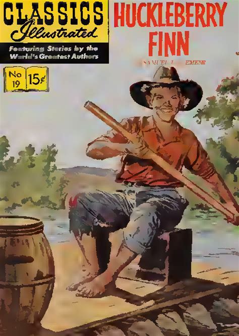 Classics Illustrated 019 Huckleberry Finn ห้องสมุดเฉลิมพระเกียรติ ๕๐