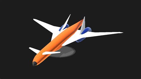 SimplePlanes | Boeing Sonic Cruiser v4